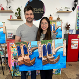 Veneto Gondola @ Prospect Rd Studio | Adelaide Italian Festival Paint & Sip