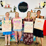 Boho Abstract @ Prospect Rd Studio | Paint & Sip