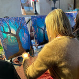 Moonlight Cherry Blossom @ Prospect Rd | Kids & Family Friendly Art Class